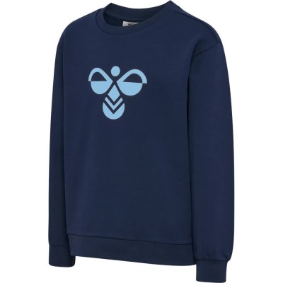 блуза,детски,блузи,hummel,regular,tukas,sweatshirt,blue,(castlerock)