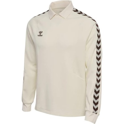 дамски,блузи,с,яка,мъжки,блузи,с,яка,hummel,root,long,sleeve,polo,beige,(stellar,blue)