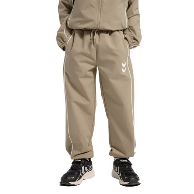 анцуг,детски,анцузи,hummel,street,tracksuit,pants,brown,(phantom)
