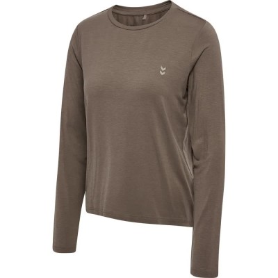 тениска,мъжки,тениски,дамски,тениски,hummel,yoga,soft,loose,long,sleeve,t,shirt,grey,(falcon)