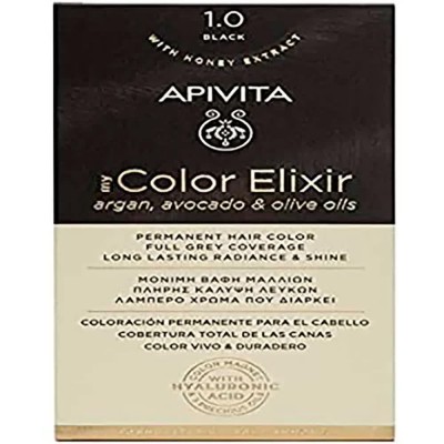 хигиена,коса,apivita,my,elixir,1.0,permanent,dye,clear