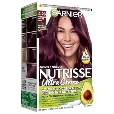 хигиена,коса,garnier,nutrisse,4.26,cassis,hair,dyes,3,units,clear