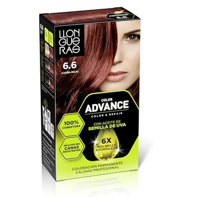 хигиена,коса,llongueras,advance,6.6,intense,red,mahogany,hair,dyes,clear