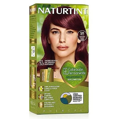 хигиена,коса,naturtint,5m,light,brown,mahogany,170ml,ammonia,free,permanent,dye,clear