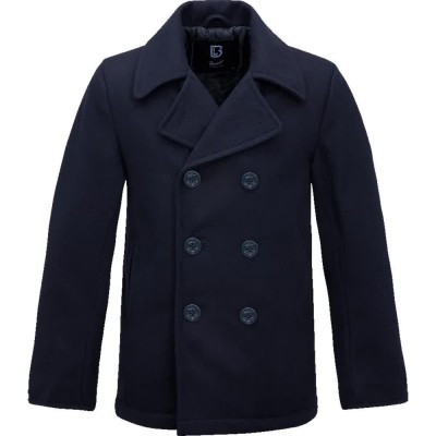 палто,мъжки,якета,brandit,pea,coat,refurbished,blue,(navy)