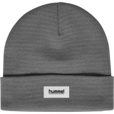 юношеска,шапка,всички,шапки,hummel,knit,junior,beanie,grey,(dark,gull,grey)