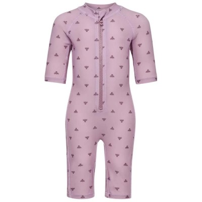 бански,костюм,детски,бански,костюми,hummel,mini,bee,aop,swimsuit,purple,(mauve,shadow)