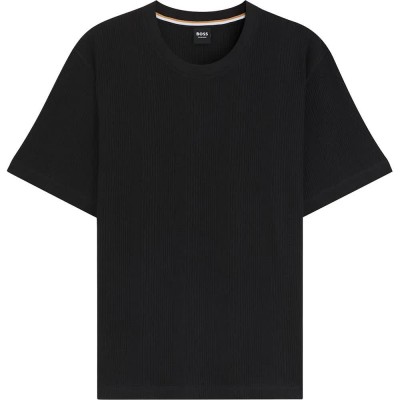 тениска,мъжки,тениски,дамски,тениски,boss,structure,short,sleeve,t,shirt,black,(black)