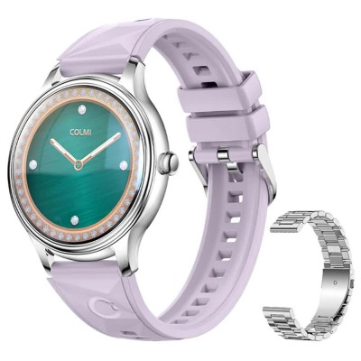 часовници,colmi,steel,l28,strap,smartwatch,purple,(silver,purple)