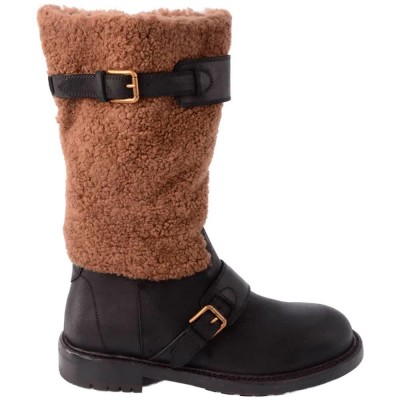 обувки,дамски,боти,мъжки,боти,dolce,&,gabbana,746607,high,boots,brown,black,(black)