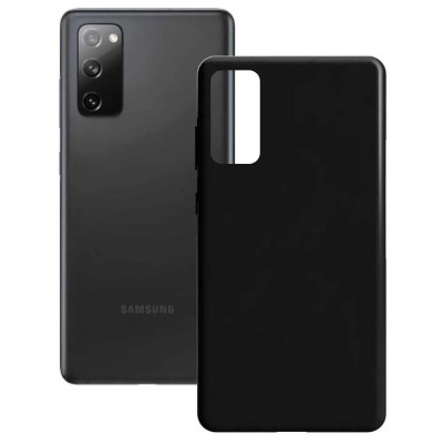 други,аксесоари,ksix,silicone,samsung,galaxy,s20,fe,phone,case,5g,black,(black)