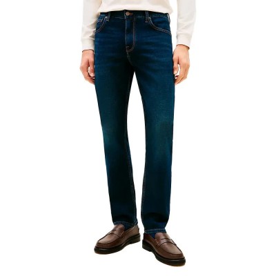 дънки,мъжки,панталони,дамски,панталони,tommy,hilfiger,denton,straight,fit,jeans,blue,(jasper,indigo)