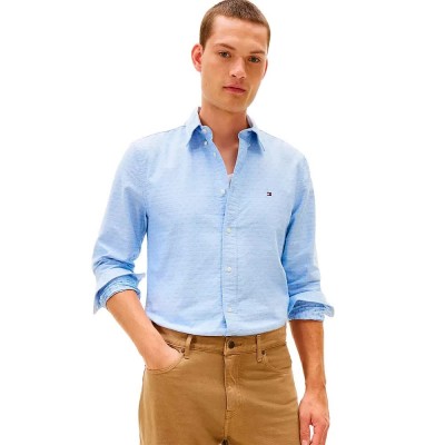 риза,с,дълъг,ръкав,дамски,ризи,мъжки,ризи,tommy,hilfiger,mw0mw41683,long,sleeve,shirt,blue,(shirt,blue,aop)