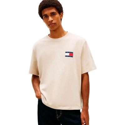 тениска,мъжки,тениски,дамски,тениски,tommy,jeans,90s,peaks,short,sleeve,t,shirt,beige,(gulf,sand)