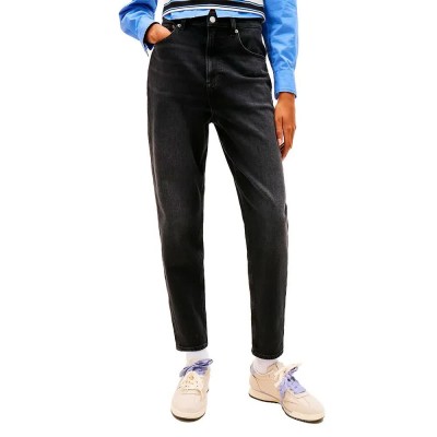 дънки,мъжки,панталони,дамски,панталони,tommy,jeans,bi5181,mom,fit,high,waist,jeans,black,(denim,black)