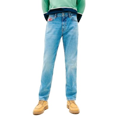 дънки,мъжки,панталони,дамски,панталони,tommy,jeans,ryan,ei5113,slim,straight,fit,jeans,blue,(denim,light)