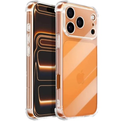други,аксесоари,crococase,iphone,17,pro,max,phone,case,clear,(transparent)