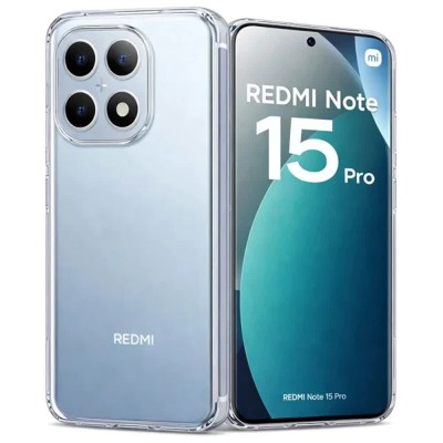 други,аксесоари,crococase,xiaomi,redmi,note,15,pro,5g,phone,case,clear,(transparent)