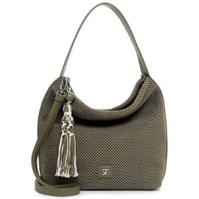 чанта,за,през,рамо,всички,чанти,suri,frey,hobo,sfy,gitty,medium,shoulder,bag,green,(khaki)
