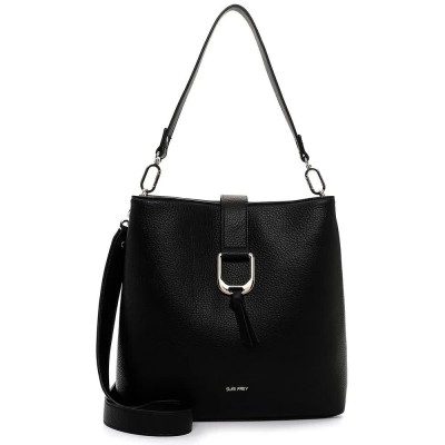 чанта,за,през,рамо,всички,чанти,suri,frey,hobo,sfy,keely,medium,shoulder,bag,black,(black)