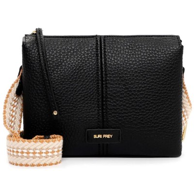 чанта,за,през,рамо,всички,чанти,suri,frey,sfy,gray,medium,shoulder,bag,black,(black)