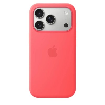 други,аксесоари,apple,silicone,iphone,17,pro,case,with,magsafe,pink,(bright,guava)
