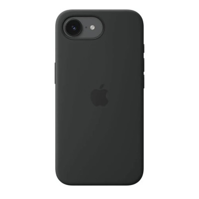 други,аксесоари,apple,silicone,iphone,17e,case,with,magsafe,black,(black)