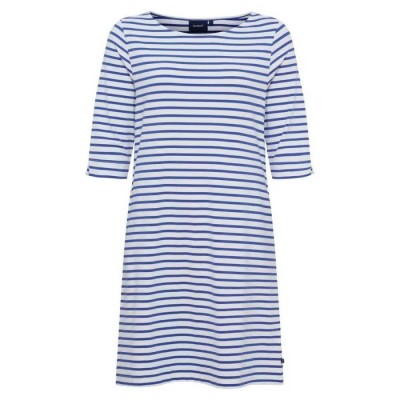 рокля,дамски,поли,и,рокли,sea,ranch,meriam,3,4,sleeve,dress,blue,(white,monaco,blue)