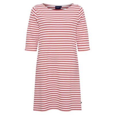 рокля,дамски,поли,и,рокли,sea,ranch,meriam,3,4,sleeve,dress,red,(white,poppy,red)
