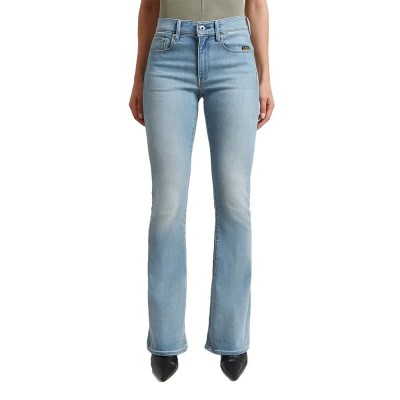 дънки,мъжки,панталони,дамски,панталони,g,star,3301,flare,jeans,blue,(sun,faded,summer,sky)