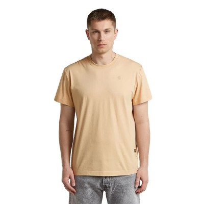 тениска,мъжки,тениски,дамски,тениски,g,star,base,s,ribbed,short,sleeve,t,shirt,yellow,(cream)