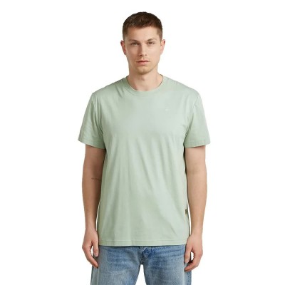 тениска,мъжки,тениски,дамски,тениски,g,star,base,s,ribbed,short,sleeve,t,shirt,green,(pale,green)