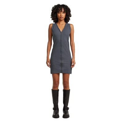 рокля,дамски,поли,и,рокли,g,star,d28854,d107,sleeveless,dress,grey,(petrol)