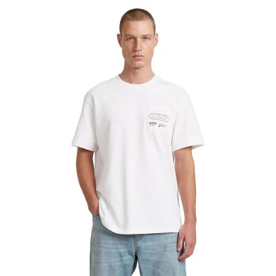тениска,мъжки,тениски,дамски,тениски,g,star,d28882,e385,short,sleeve,t,shirt,white,(white)