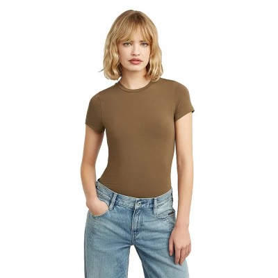 тениска,мъжки,тениски,дамски,тениски,g,star,d28947,e299,long,sleeve,t,shirt,brown,(teak)