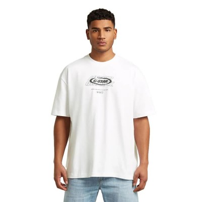 тениска,мъжки,тениски,дамски,тениски,g,star,d29377,e385,short,sleeve,t,shirt,white,(white)