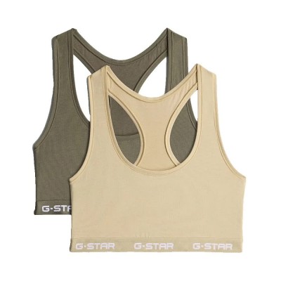 бюстие,дамско,бельо,дамски,бикини,и,танкини,g,star,d29409,01,racerback,bralette,bra,2,units,beige,grey,(multicolor,4)