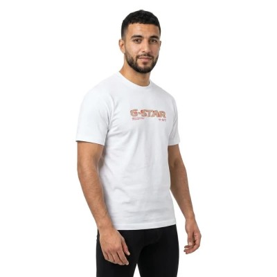 тениска,мъжки,тениски,дамски,тениски,g,star,d30687,d709,short,sleeve,t,shirt,white,(white)