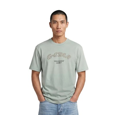тениска,мъжки,тениски,дамски,тениски,g,star,d30688,e385,short,sleeve,t,shirt,green,(pale,green)