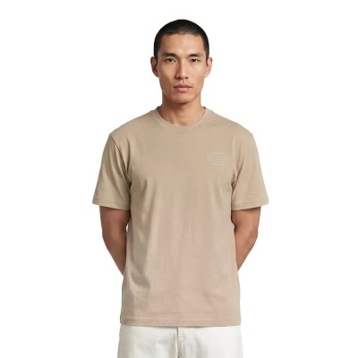 тениска,мъжки,тениски,дамски,тениски,g,star,d30699,d709,short,sleeve,t,shirt,beige,(cream)