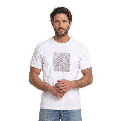 тениска,мъжки,тениски,дамски,тениски,g,star,d30700,c372,short,sleeve,t,shirt,white,(white)