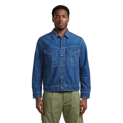 яке,мъжки,якета,дамски,якета,и,палта,g,star,dakota,jacket,blue,(antique,indigo,gd)