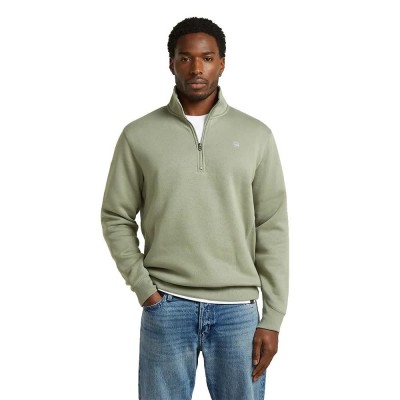 блуза,мъжки,пуловери,g,star,premium,core,half,zip,sweatshirt,green,(light,orphus)