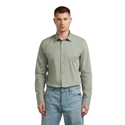 риза,с,дълъг,ръкав,дамски,ризи,мъжки,ризи,g,star,uniform,slim,long,sleeve,shirt,green,(light,orphus)