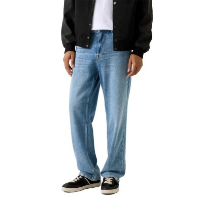 дънки,мъжки,панталони,дамски,панталони,guess,m6ra0pd0618,loose,fit,jeans,blue,(chiron)