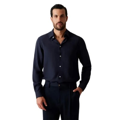 риза,с,дълъг,ръкав,дамски,ризи,мъжки,ризи,guess,m6rh85wm272,linen,long,sleeve,shirt,blue,(deep,beryl)