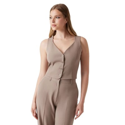 елек,дамски,жилетки,guess,w6rh52wh9y2,vest,beige,(walnut,shell)