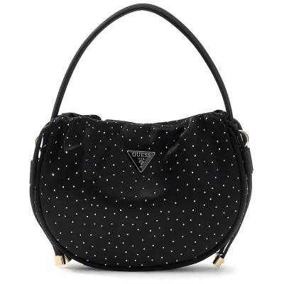 чанта,всички,чанти,guess,zalina,pouch,handbag,black,(black)