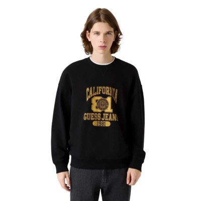 блуза,мъжки,пуловери,guess,jeans,m6rq22kcpr1,sweatshirt,black,(jet,black,a996)