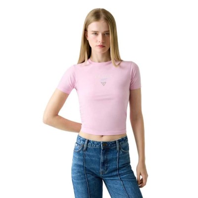 тениска,мъжки,тениски,дамски,тениски,guess,jeans,w6ri15j1314,short,sleeve,t,shirt,pink,(soft,rose)